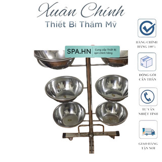 Cây bát nước inox 6 bát to Dùng Cho Spa TMV