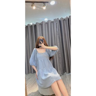 ĐẦM JEAN BABYDOLL