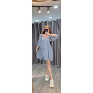 ĐẦM JEAN BABYDOLL