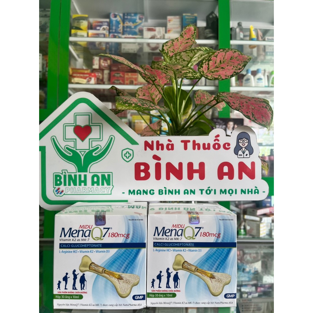Midu Mena Q7 180 mcg - Tăng chiều cao cho bé vượt trội - NT Bình An.