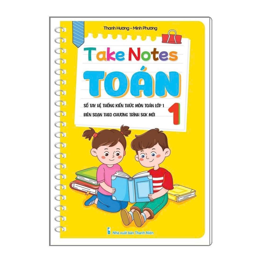 Sách - Take Note Toán Lớp 1 - Sổ Tay Hệ Thống Kiến Thức Môn Toán Lớp 1