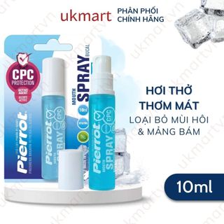 Nước Xịt Thơm Miệng Diệt Khuẩn Pierrot 10ml