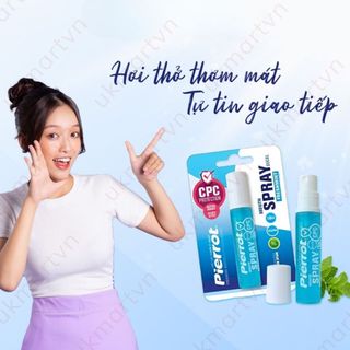 Xịt Thơm Miệng Diệt Khuẩn Pierrot 10ml