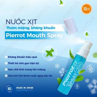 Xịt Thơm Miệng Diệt Khuẩn Pierrot 10ml