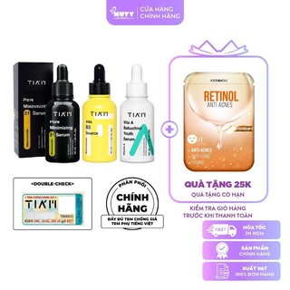 Tinh chất thu nhỏ lỗ chân lông, làm đều màu da niacinamide 20% + zinc 1% tiam pore minimizing 21 serum