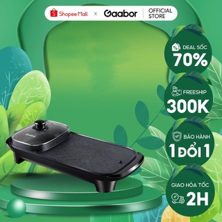 Nồi lẩu nướng điện đa năng gaabor gh-m13 dung tích 1.7l công suất lên đến 1300w - hàng chính hãng