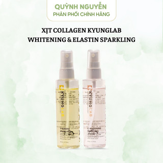 Xịt dưỡng khoá ẩm căng bóng KyungLab V-Elastic Sparkling & C-Whitening Sparkling