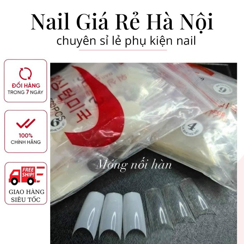 Móng nối hàn Hsm-Bịch 500pcs đủ size