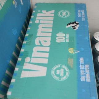 Sữa tươi vinamilk 1 lít không đường thùng 12 hộp