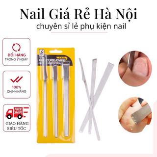Bộ 3 dao lấy khoé, dao lấy da chết chuyên dụng làm nail