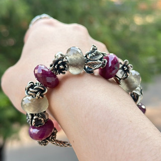 Trollbeads Bead Đá quý Ruby