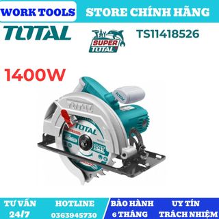 Total máy cưa đĩa tròn 1400w ts11418526