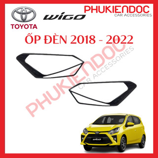 Ốp đèn pha, hậu toyota wigo 2018 - 2022 nhập khẩu