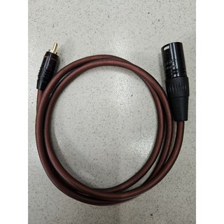 Dây  Canon  ra Av chân  đồng.Jack  AV NAKAMICHI chân đồng nguyên chất  (Đơn giá :1 sợi)