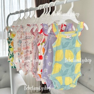 Bodysuit sát nách / body chip hai dây cho bé gái TNBG - bebefamilyshop