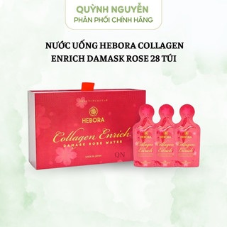Thạch đẹp da Hebora Collagen Enrich Damask Water thơm tự thân dạng túi