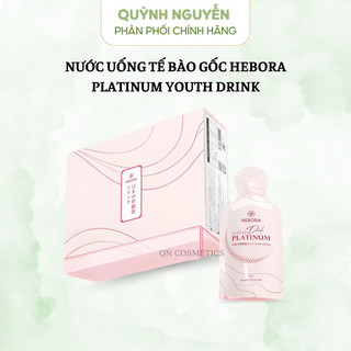 Nước uống tế bào gốc Hebora Platinum Youth Drink xoá nám tái tạo da 28 túi