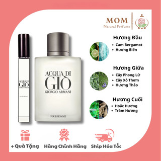 Nước Hoa Chiết, Nước Hoa Nam ACQUA DI GIO (GIÒ TRẮNG) Hương Thơm Mát Mẻ, Sang Trọng