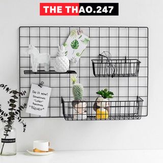 Lưới Sắt Thép Lắp Ghép Đa Năng Làm Giá Để Sách Khung Tranh, Đồ Gia Dụng, Chuồng Thú