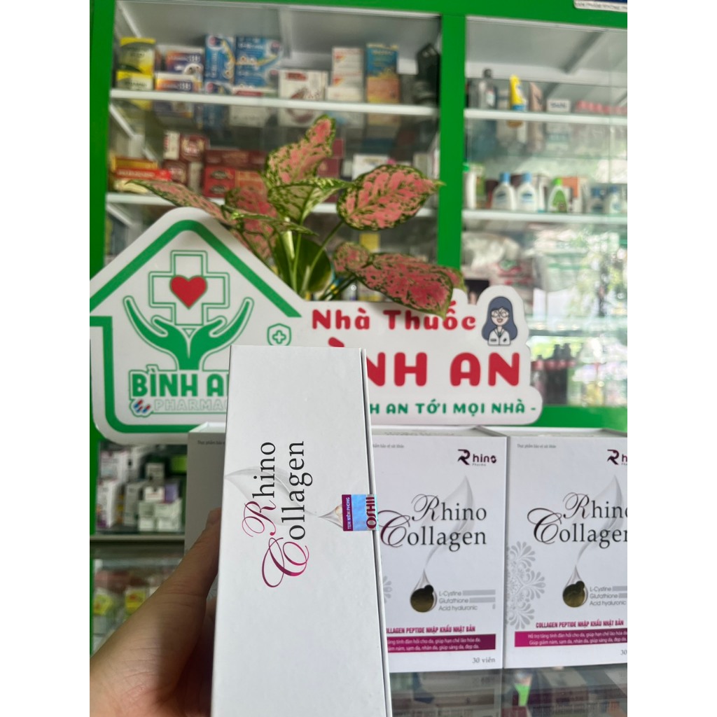 Rhino Collagen, hỗ trợ làm giảm nán, sạn da, nhăn da - NT Bình An