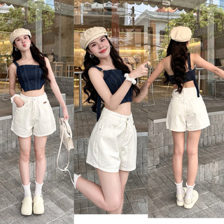 Quần Short Nữ Form A Lưng Cao 3 Màu Thảo Xinh Từ 40-65kg