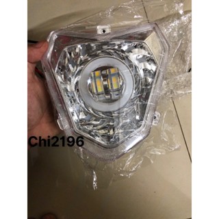 PHA + ĐÈN BI Cầu 2 Bi  - siêu sáng dùng cho mặt nạ Xmen bi cầu