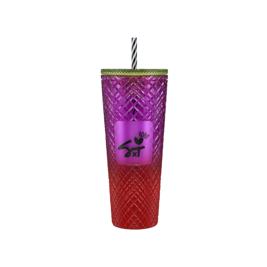 Ly Starbucks Cold Cup 24OZ(710ml)  GEMSTONE GRADIENT