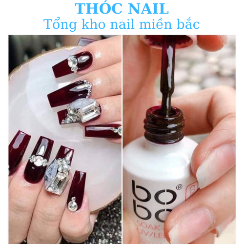 Sơn thạch rươu vang bobo ( nâu tây ,nước gạo có đủ màu ) miễn ship
