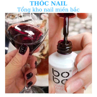 Sơn thạch rươu vang bobo ( nâu tây ,nước gạo có đủ màu ) miễn ship