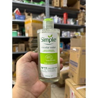Nước tẩy trang Simple Micellar 200ml