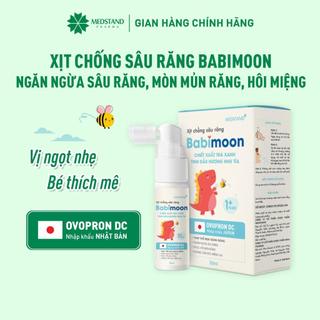 Xịt chống sâu răng Babimoon, giúp làm sạch miệng, khử mùi hôi, bảo vệ men răng chắc khoẻ cho bé (Chai 30ml)