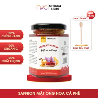 Saffron ngâm mật ong Hervicom chính hãng hữu cơ thượng hạng hộp 250g