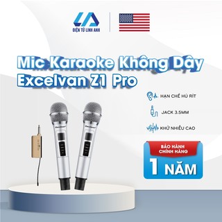 Mic Karaoke không dây Excelvan Z1 Pro - Linh Anh Audio
