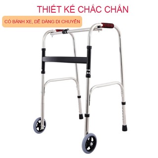 Khung tập đi cho bệnh nhân tai biến, tập đi cho người bại liệt, người già, người tập sau tai biến, người già