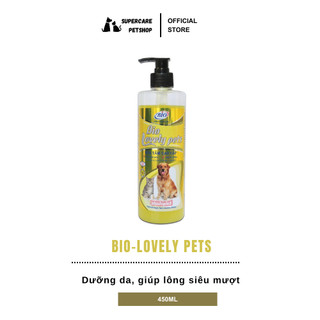 Sữa tắm chó mèo bio lovely pet 450ml bio-pharmachemie giúp dưỡng mượt lông da