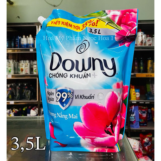 Nước xả vải downy hương nắng mai túi 3l - 3,5l