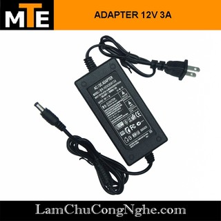 Nguồn adapter 12V 3A jack DC 5.5*2.1mm