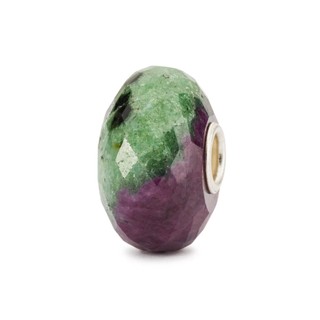 Trollbeads Bead Đá quý Ruby Zoisite Bead