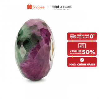 Trollbeads Bead Đá quý Ruby Zoisite Bead