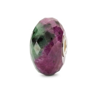 Trollbeads Bead Đá quý Ruby Zoisite Bead