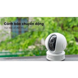 Camera ai wifi ezviz thông minh, quay 360 độ, đàm thoại 2 chiều, c6cn 4mp 2k