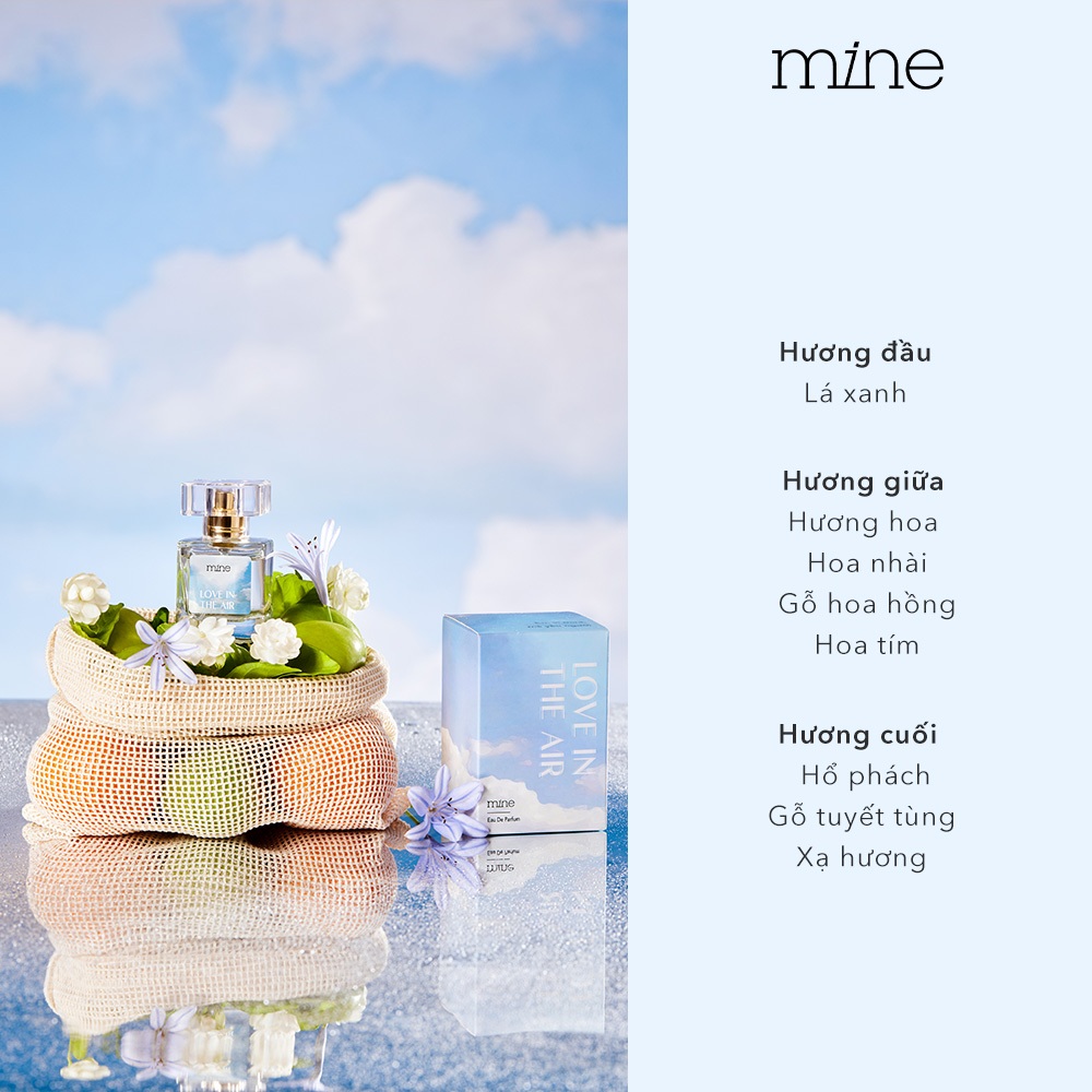 Nước hoa mine Love In The Air Lá xanh tươi mát 30ml | BigBuy360 - bigbuy360.vn