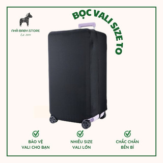 Bọc vải cao cấp cho dòng vali chữ nhật bảng to hãng Airway size 26l