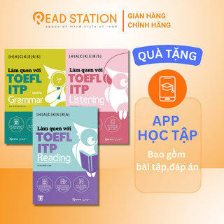 Sách - làm quen với toefl itp: gammar + reading + listening