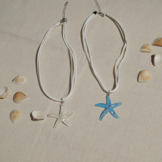 Vòng cổ Dây chuyền ngôi sao biển dáng chocker