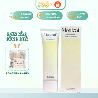 Kem Chống nắng Thắp Sáng Da Tự Nhiên Moaleaf, Có Khả Năng Làm Dịu Và Cấp Ẩm Vượt Trội Phù Hợp Với Mọi Loại Da