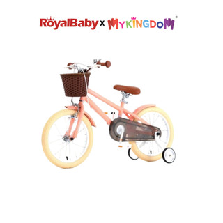 Xe Đạp Trẻ Em Royal Baby Macaron 12", Màu Cam, Bé Từ 3-4 Tuổi RB12B-6-3-OR