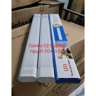 Combo 02 đèn tuýp led bán nguyệt 30w 0,6m siêu sáng