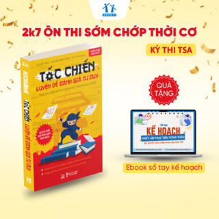 Sách - Tốc chiến luyện đề đánh giá tư duy Đại học Bách Khoa Hà Nội - Phòng luyện TSA - Bản 2024