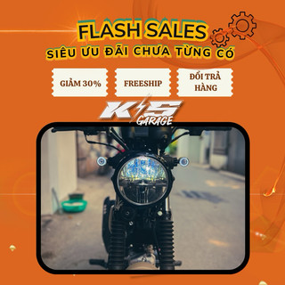Yamahapg1 - ksgarage: đèn pha led 7inch classic